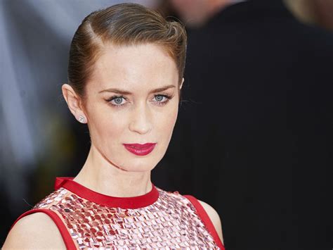 Emily Blunt on why she avoids on